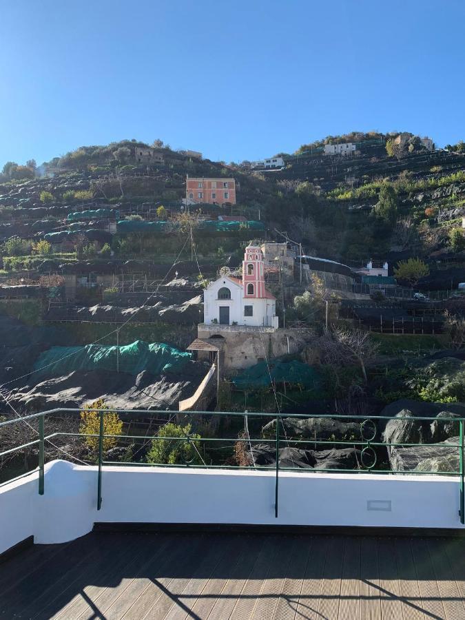 Apartmán La Casa Sul Monte Minori Exteriér fotografie