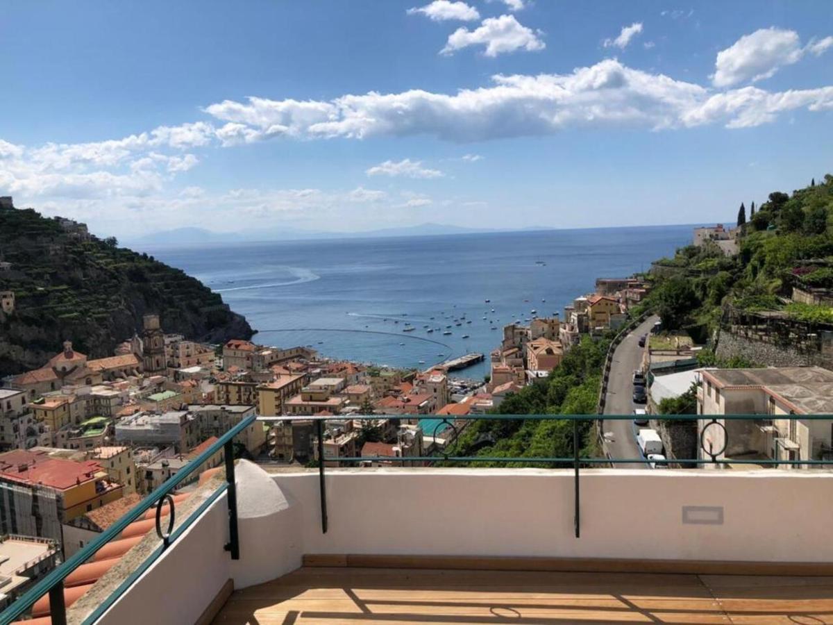 Apartmán La Casa Sul Monte Minori Exteriér fotografie
