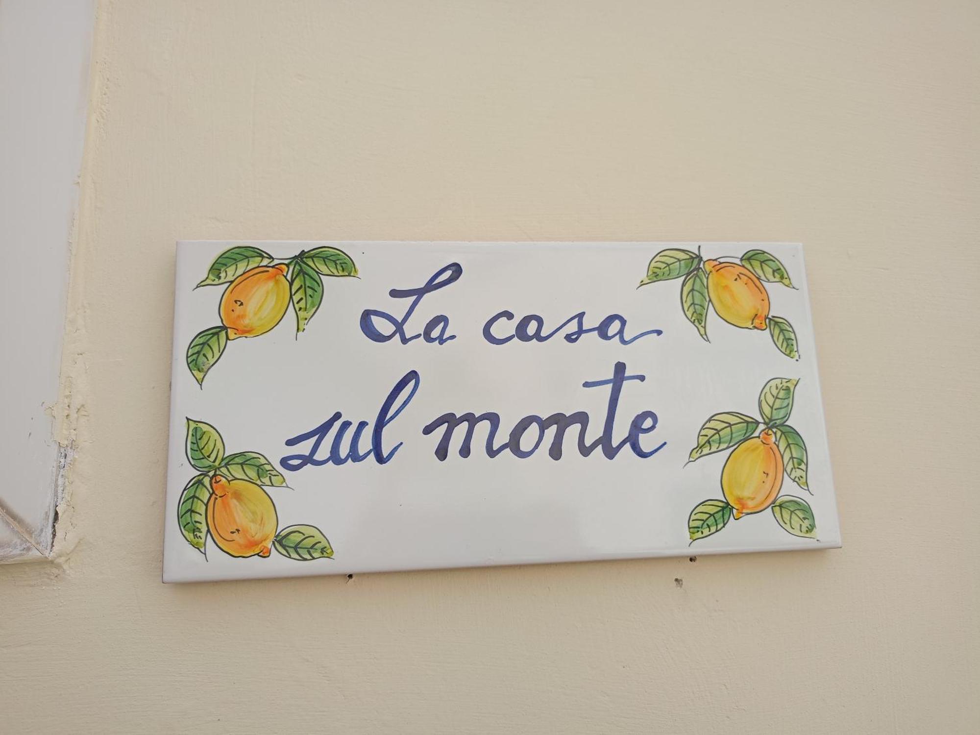 Apartmán La Casa Sul Monte Minori Exteriér fotografie